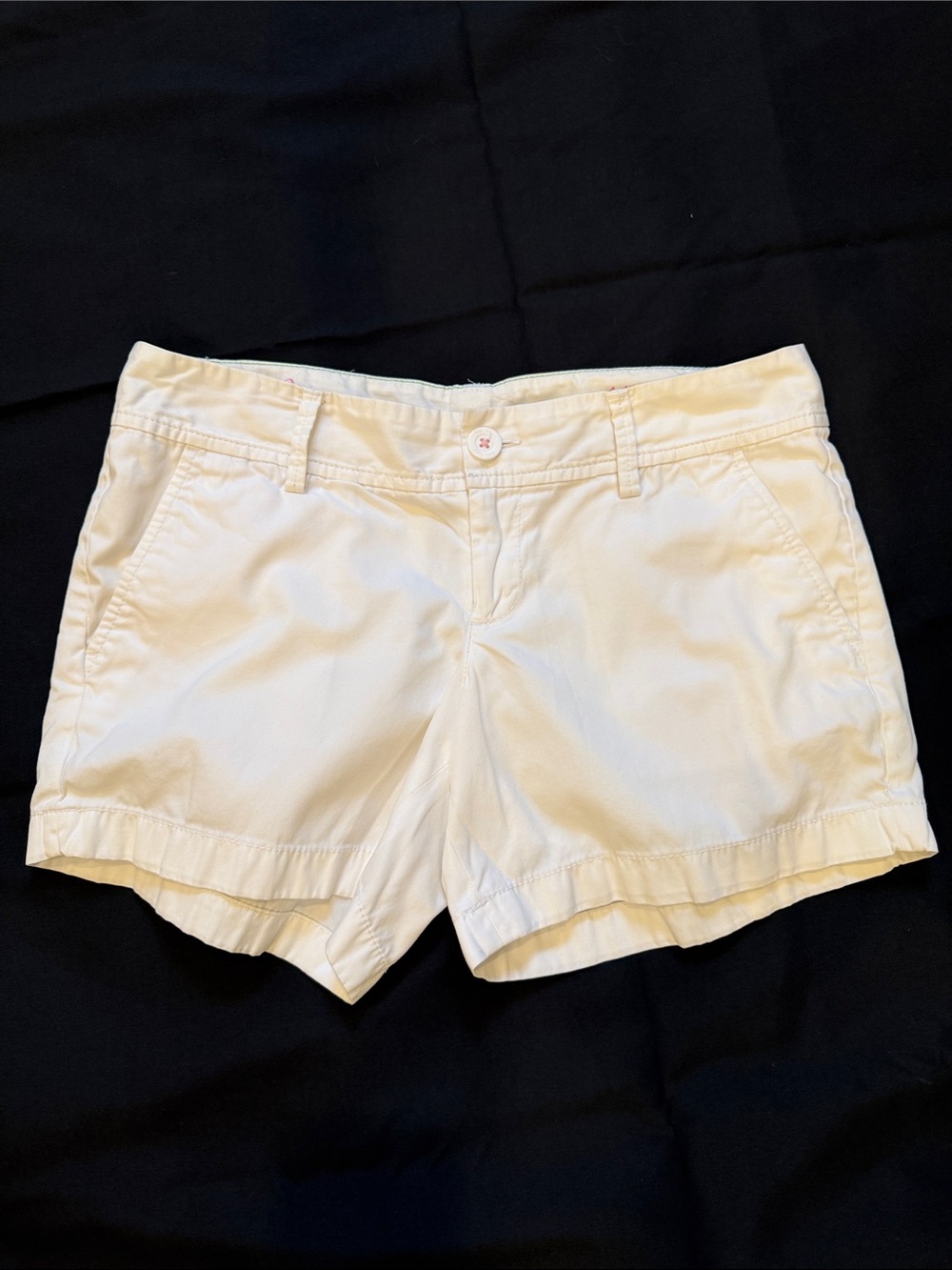 Lilly Pulitzer White The Callahan Shorts